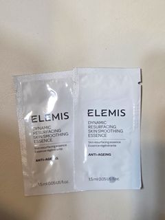[有2包，每包$2] Elemis Dynamic Resurfacing Skin Smoothing Essence 煥膚亮肌柔膚水 1.5ml sample 試用裝/旅行裝64219701295107110