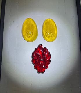 二次琥珀狐狸吊墜,蓮花心經吊墜,$27@3個64212407350530110