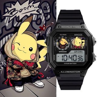 (2pc/2 pairs) Pokemon Pikachu toy watch #PDC 77075464211780880130110