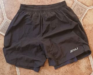 2XU Running Shorts黑色跑步褲 含壓力褲 內膽64208960391169110