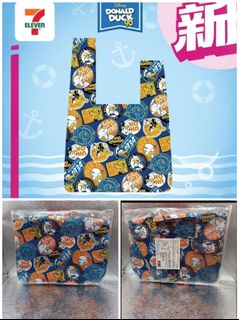 7-11 迪士尼 唐老鴨 90週年 袋 和風手挽袋64212407048322110
