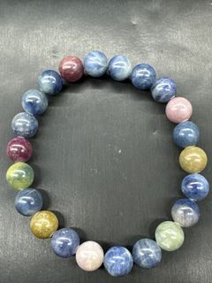 8mm+紅藍綠寶石手串(滿$500包順豐智能櫃)64216904304515110