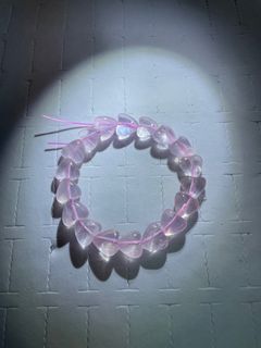 星光粉晶心心 12mm $1264213440877571110