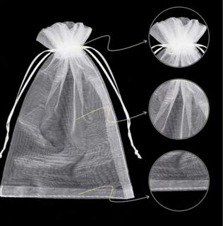 白色紗袋 100個64210053772417110