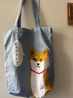 柴犬圖案帆布袋64210053753601110