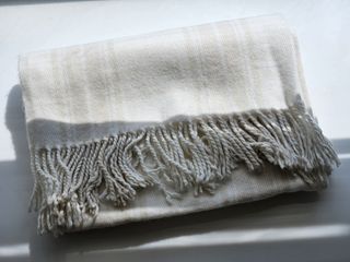 白色厚身格仔白搭頸巾64210054188417110