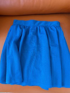 藍色格子短裙64210708144769110