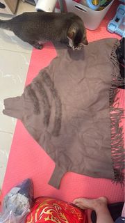 樽領帶袖斗篷64210707951873110