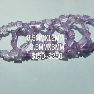 紫晶方珠手鍊64210709292802110