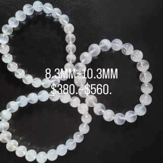 天然白幽靈水晶手鏈64211550504578110