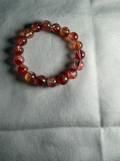 全新紅膠花手串64211994364418110