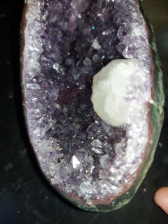 烏拉圭方解紫晶錢袋子64212407616770110