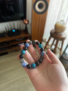 天然深蓝色多寶系列水晶手串64213023139714110