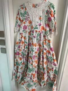 韓國碎花連身裙64213876575234110