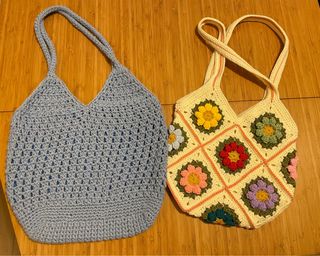 手工編織花朵手提包64214074481282110