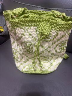 綠色編織手提包64214533228035110