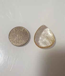 金髮晶水滴形吊墜64215242025474110