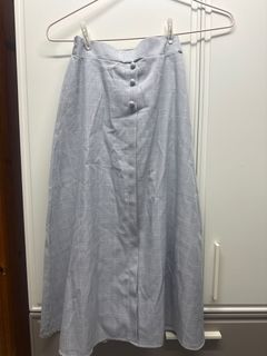 格紋鈕扣裙64215707189378110