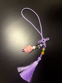 紫色流蘇吊飾64217367885443110