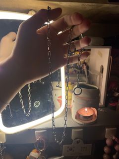 銀色鏈條項鍊64218263664130110