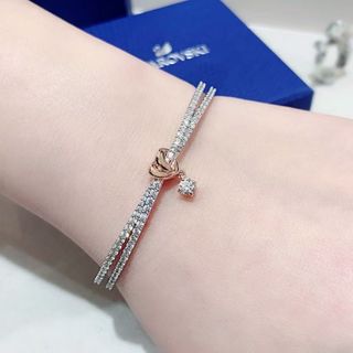 💎誠信賣家💎施華洛愛心扭結手鍊64219086663425110