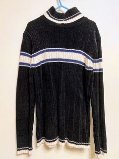 黑色長袖樽領衫64220095831427110