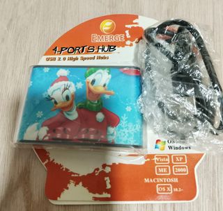 唐老鴨 4-Ports USB 2.0 Hub64213655480835110