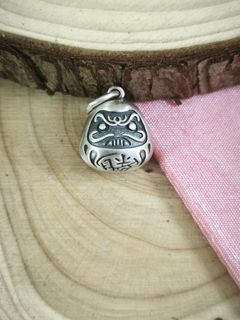 銀革手作 925純銀 吊墜 達摩64214073231489110