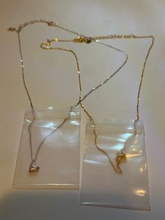 🇰🇷韓國首飾 925銀 心形頸鏈(金/銀色) 全新64214999096067110