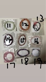 水晶手串 平價出清 #11-19 粉晶草莓晶64216657393923110