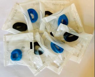 紮頭髮橡筋 （藍色、黑色）64208958704385110