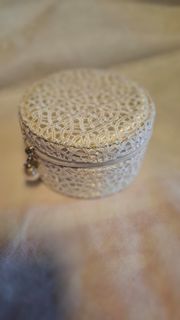 六福珠寶 蕾絲圓形首飾盒64208958683778110