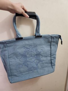 藍色牛仔布大容量  手挽單肩袋64211550067585110