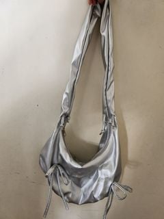 銀色 雲花朵袋 斜咩袋64211549965569110