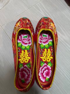 中式褂鞋 金魚 岩褂后64215943650306110