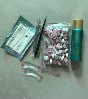 眉毛修飾套裝 日本化妝棉 護髪噴霧 面膜紙  全部64213655248385110