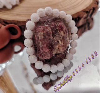 全新品 原產地 緬甸 天然 蓮花 硨磲塔珠 8.3mm 手串一條 QB-32164212407439745110