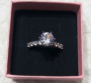 人工鑽戒 仿鑽 鑽石 閃石 戒指 介指 超閃 Grown Diamond Ring64211132873601110