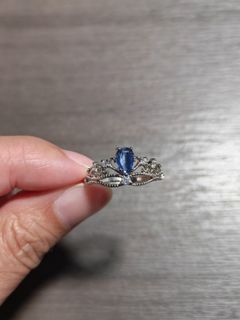 小巧 藍寶 皇冠 戒指 GR6464208958628994110