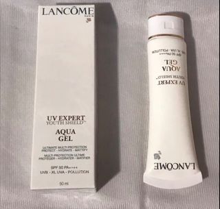 全場最平 包順豐櫃 Lancome uv expert aqua gel ultimate multi protection 全方位防禦抗曬清爽乳霜SPF 50 / PA ++++64215710026371110