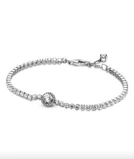 💎誠信賣家💎潘多拉 · Pandora 閃光光環網球素鍊手鍊64219291980673110