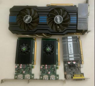 Selling various graphics cards ASUS GTX970-DC2OC-4GD5 4GB / ZOTAC G210 / NVIDIA 4 graphics cards clearing out HK$200.00 for 464207655097729110