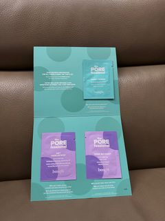 全新 benefit 化妝卸妝面膜試用裝3包64207447786114110