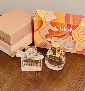 🔥SF Express Chloe Perfume Gift Set Limited Edition Kit Silk Ribbon 20ml + Little Pig Bag 20ml64217370547585110