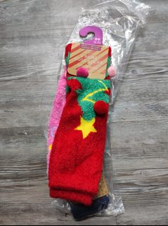 全新 PRIMARK 冬季女裝家居保暖襪（一套2對） 聖誕款64210710639617110