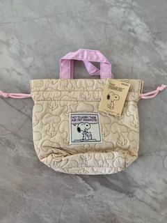 Snoopy Snoopy Drawstring Bag Handbag Insulated Bag Storage Bag64213440443394110