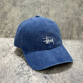 正品/現貨 Stussy Basic Washed Cap 藍色 Faded Navy64214782023554110