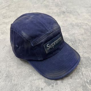 正品/現貨 Supreme Overdyed Camp Cap 海軍藍 Navy64212191210370110