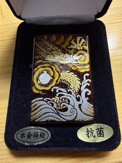 全新 日版Zippo 本金蒔繪 金龍 火機64234667272451110