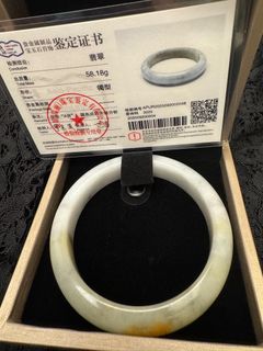 緬甸天然A貨翡翠 一口黃翡 58手64215708559619110